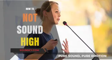 Mastering Clear Speech: Tips to Avoid Sounding High in Conversations