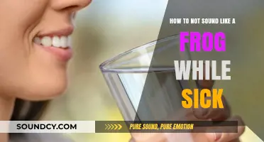 Croaking No More: Tips to Keep Your Voice Clear When Sick