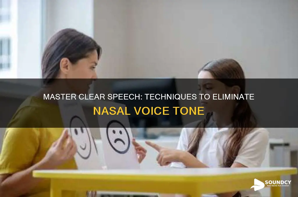 how to not sound nasal