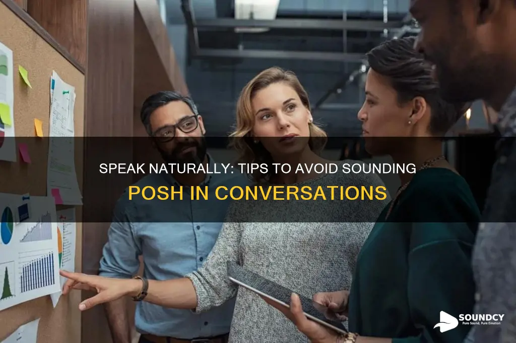 how to not sound posh