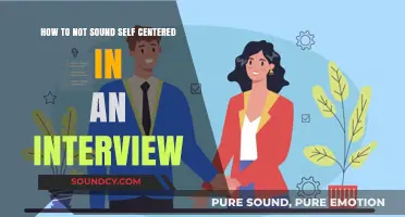 Ace Your Interview: Tips to Avoid Sounding Self-Centered