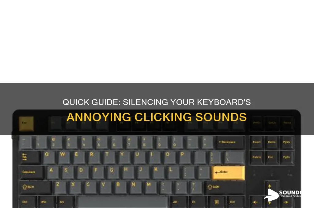 how to off keyboard sound