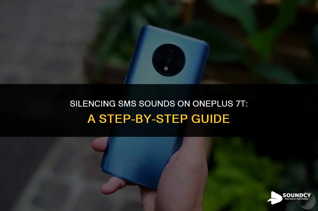 how to off sms sending sound one plus 7t