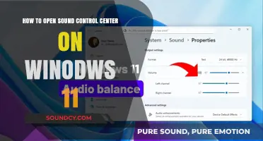 Effortlessly Access Sound Control Center on Windows 11