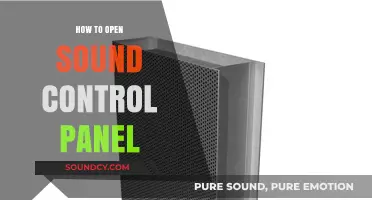 Accessing the Sound Control Panel: A Quick Guide