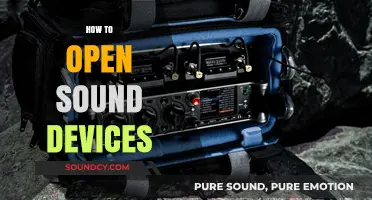 Mastering Sound Devices: A Step-by-Step Guide to Opening Them Safely