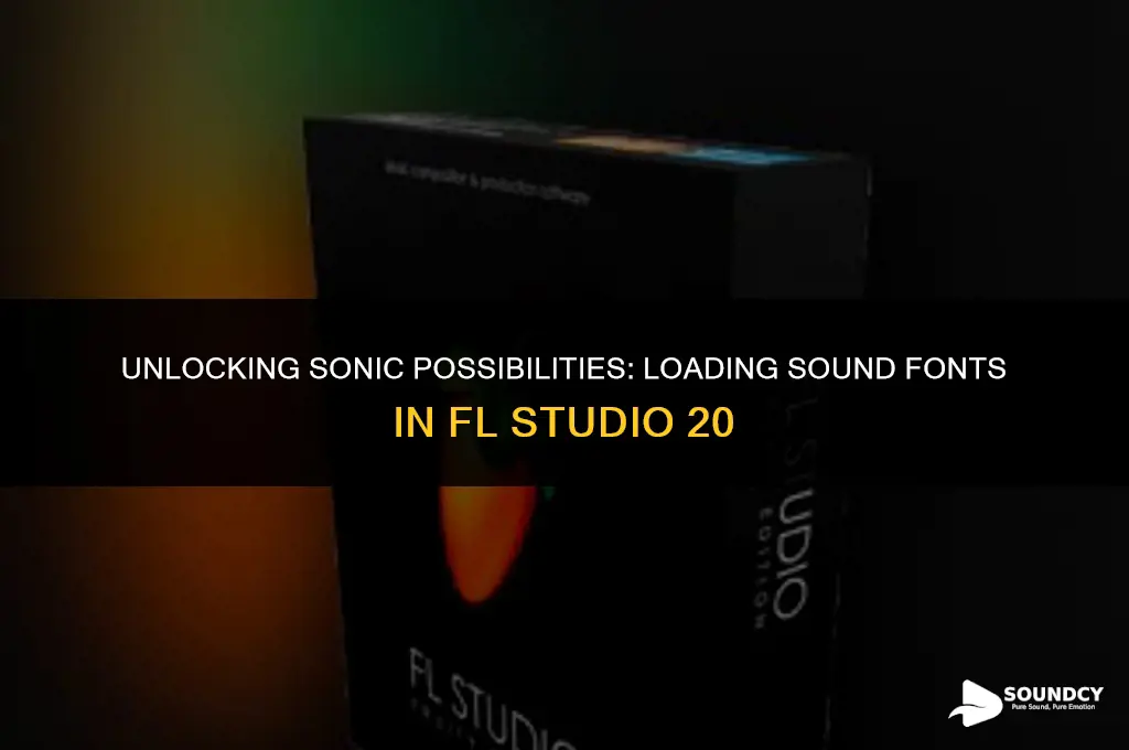 how to open sound font in fl studio 20