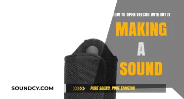 Silent Separation: Mastering the Art of Quiet Velcro Opening