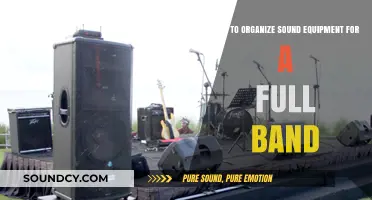 Harmonizing Chaos: A Guide to Organizing Sound Equipment for Your Band