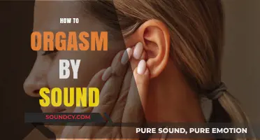 Unlocking Pleasure: Mastering the Art of Sound-Induced Orgasms