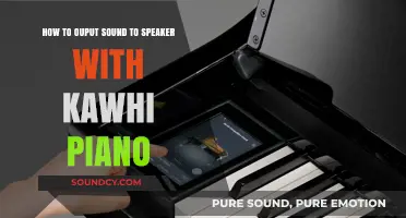 Exploring Sonic Possibilities: Kawhi Piano's Speaker Output Guide