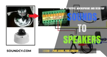 Streamline Your Audio: Outputting Microphone and Desktop Sounds to Speakers