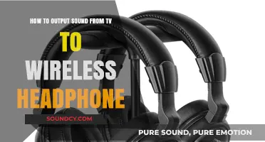 Effortless Audio: Connect Your TV to Wireless Headphones