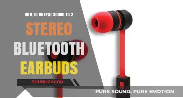 Effortless Stereo Sound: Connect and Stream to Two Bluetooth Earbuds
