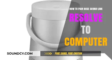 Effortlessly Connect Your Bose SoundLink Revolve to Your Computer