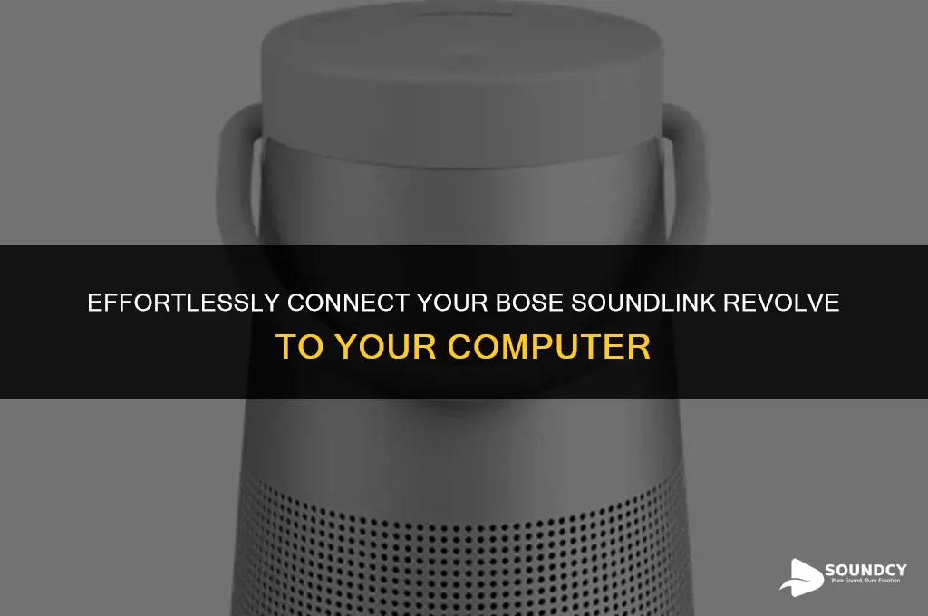 how to pair bose sound link resolve to computer