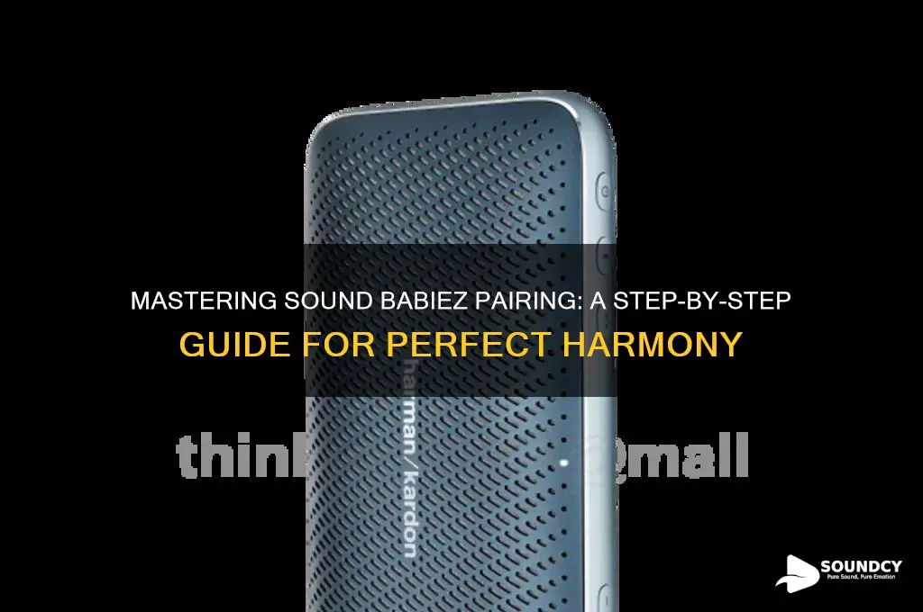 how to pair sound babiez