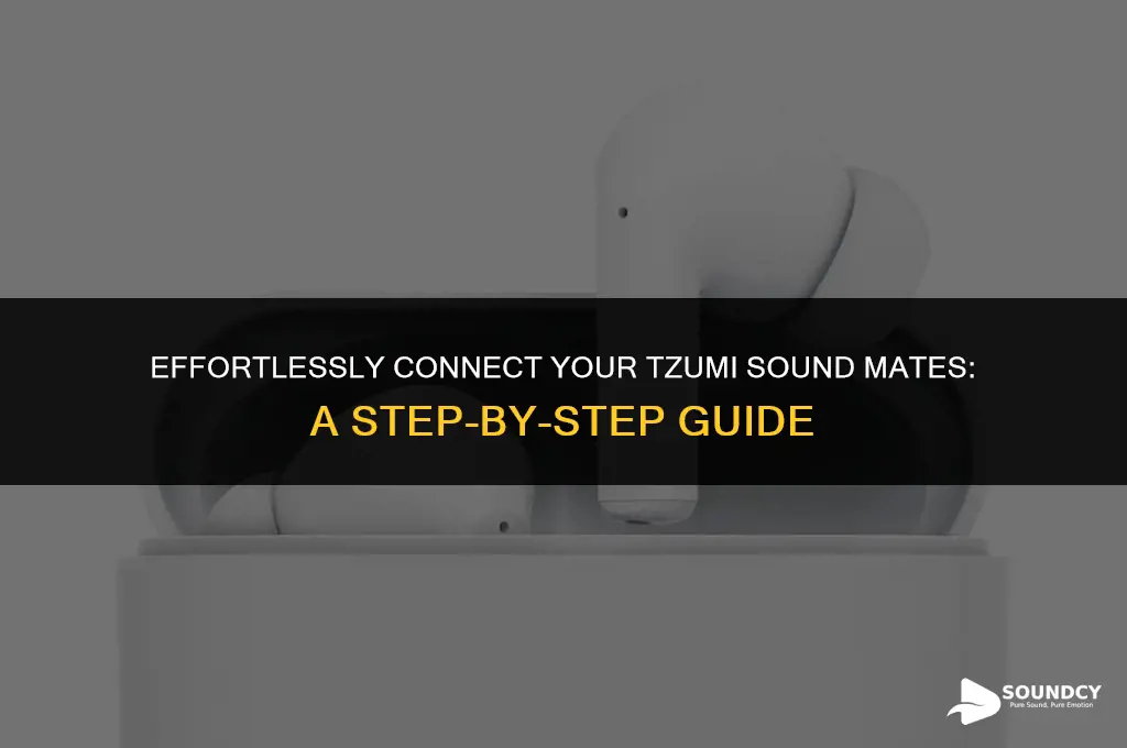 how to pair tzumi sound mates to each other