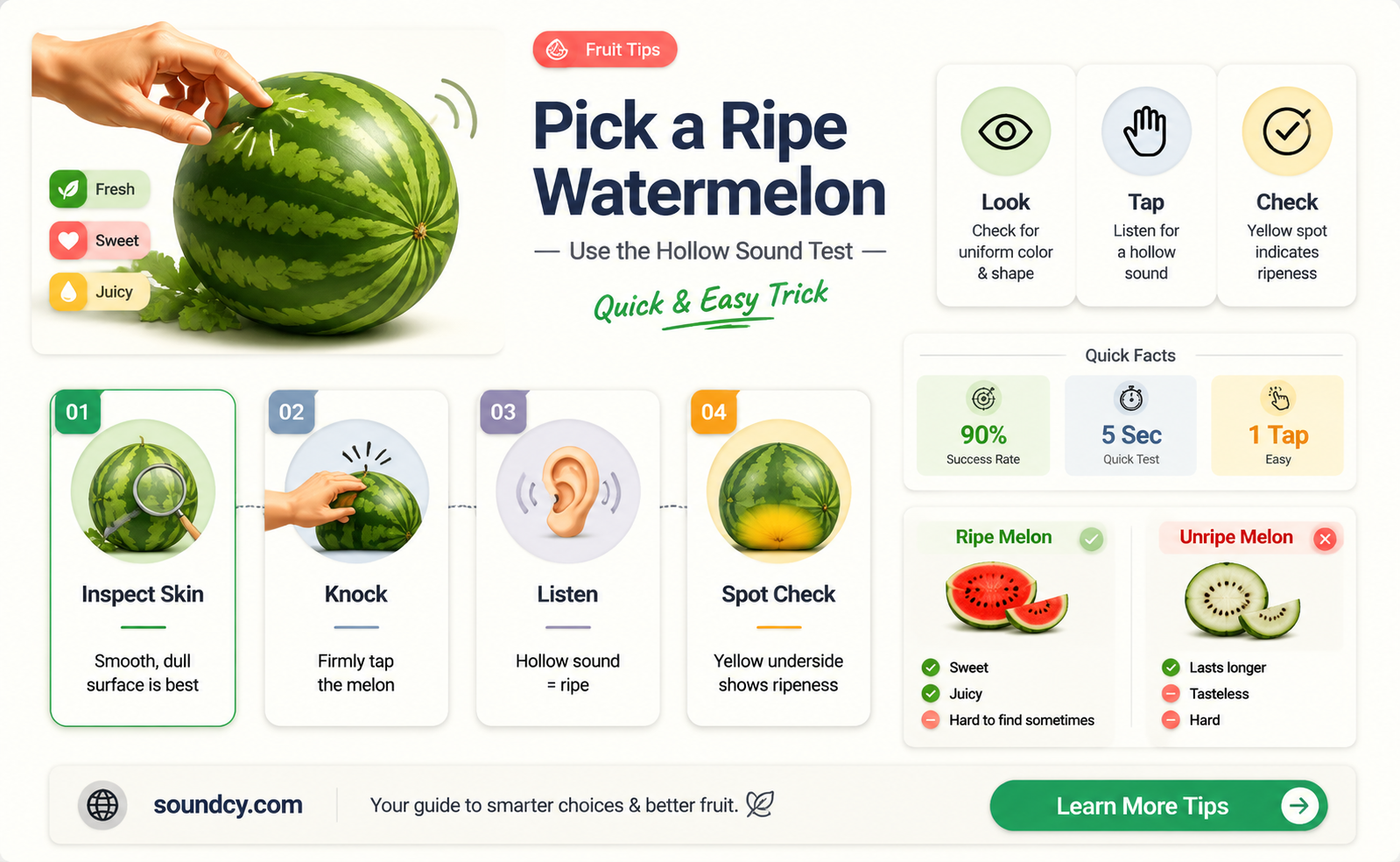 are watermelons supposed to sound hollow