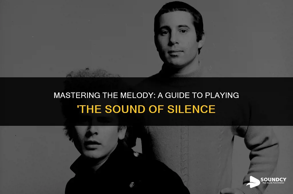 how to pick the notes in sound of silence
