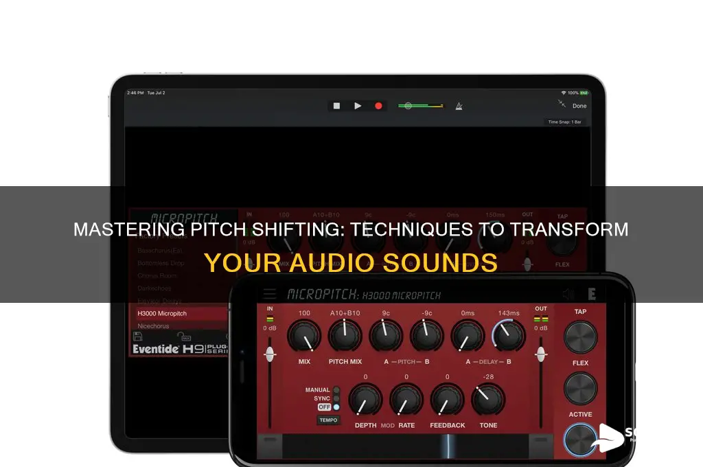 how to pitch shift sounds