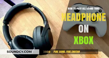 Mastering Audio: How to Play All Sound Through Headphones on Xbox