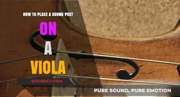 Mastering Viola Maintenance: A Guide to Sound Post Placement