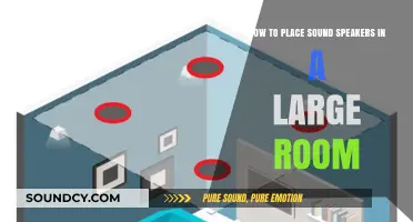 Optimal Speaker Placement for Immersive Sound in Spacious Rooms