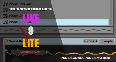 Exploring Sound Playback in Ableton Live 9 Lite: A Beginner's Guide