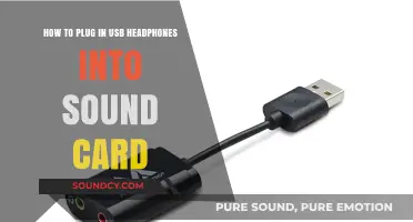 Effortlessly Connect USB Headphones to Your Sound Card: A Guide