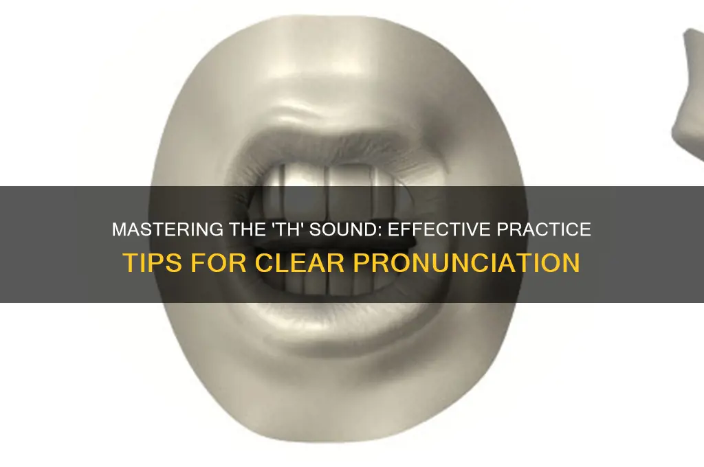 how to practice th sound