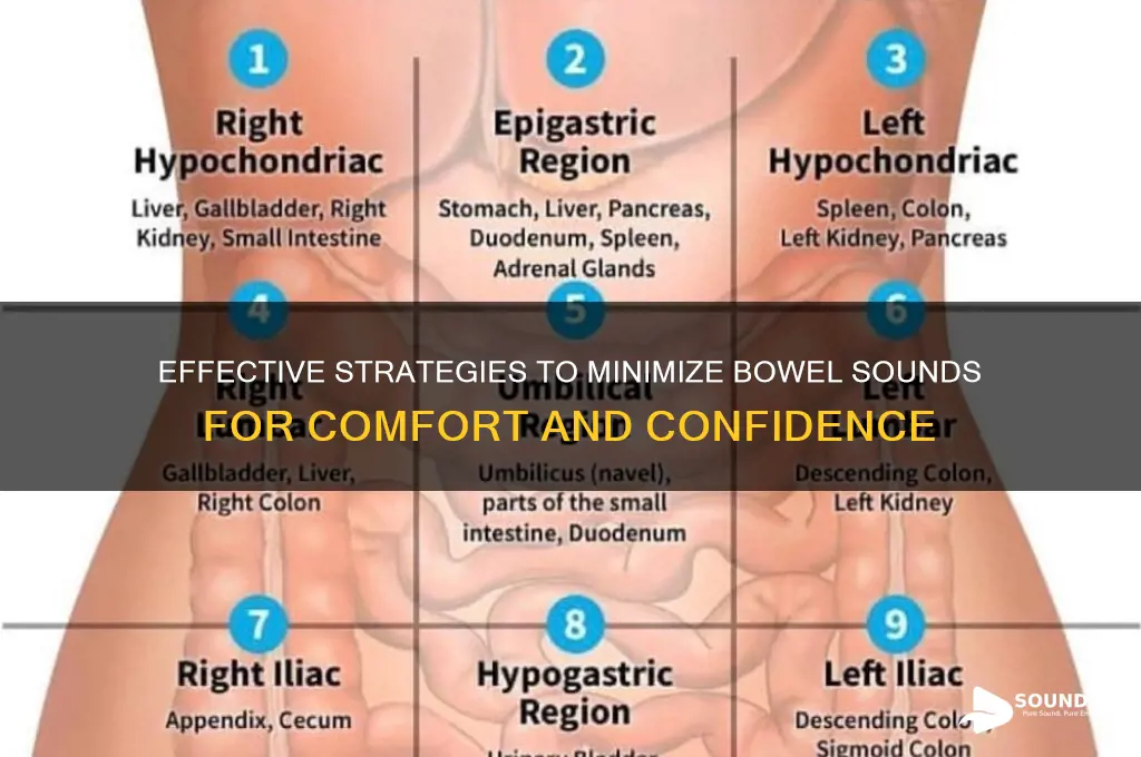 how to prevent bowel sounds