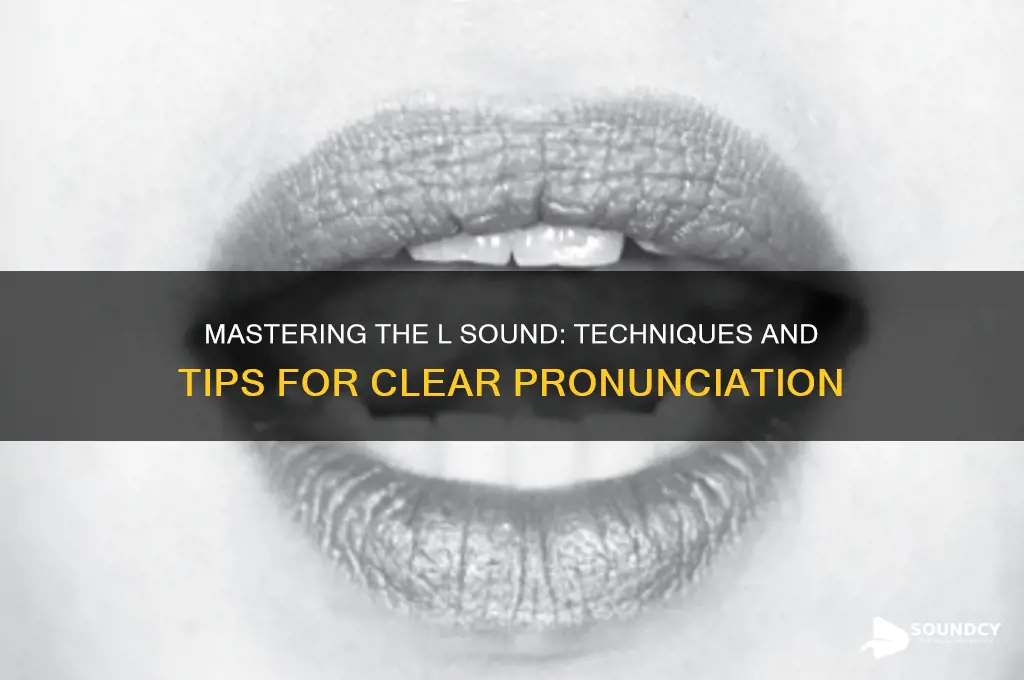 how to produce l sound