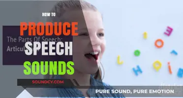 Mastering Articulation: A Comprehensive Guide to Producing Speech Sounds