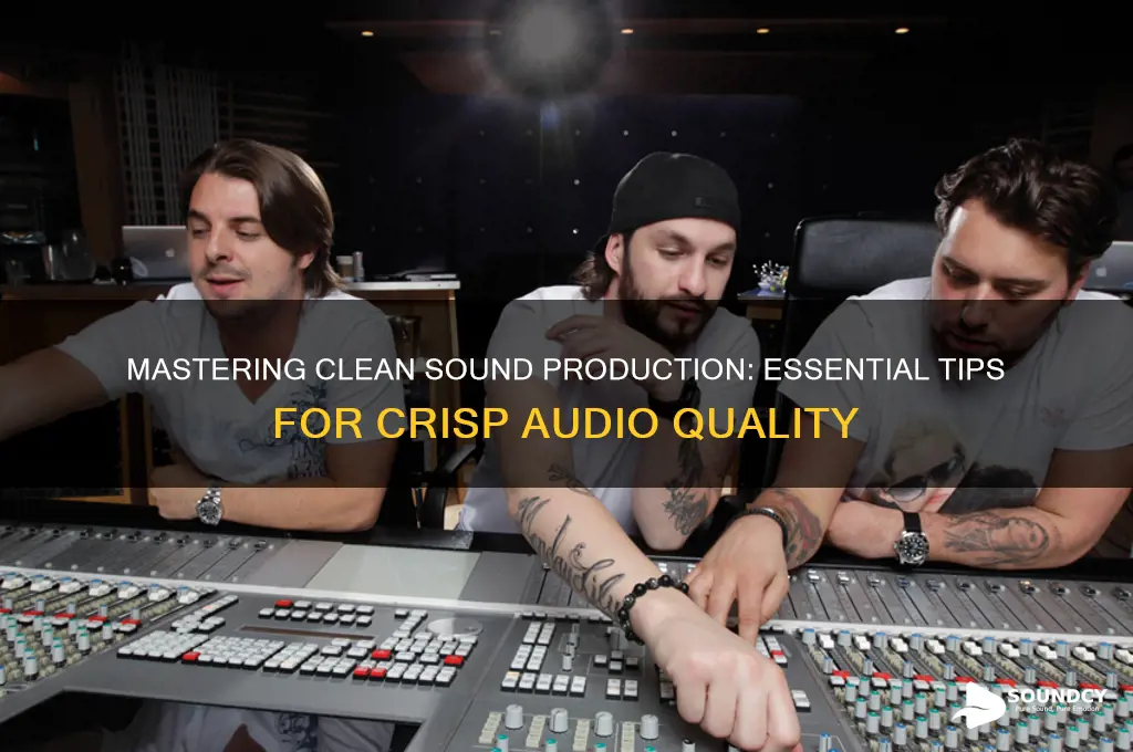 how to produceclean sound w