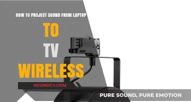 Effortless Audio: Wireless Sound Projection from Laptop to TV