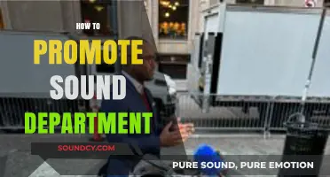 Amplify Your Sound Department: Creative Strategies for Effective Promotion