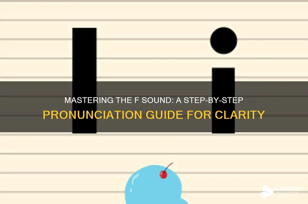 how to pronouce f sound