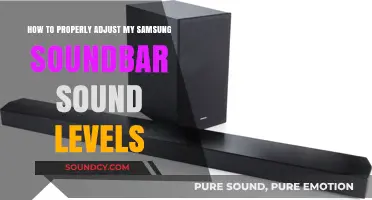 Mastering Audio Balance: A Guide to Adjusting Samsung Soundbar Levels