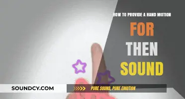 Exploring Hand Gestures to Enhance Sound Communication
