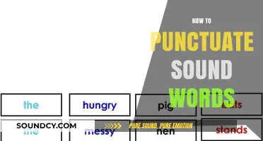 Mastering Sound Word Punctuation: Tips for Clear and Effective Writing