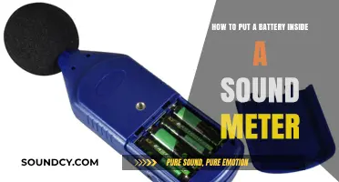 Powering Precision: A Guide to Installing Batteries in Sound Meters