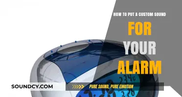 Wake Up to Your Favorite Tune: Setting a Custom Alarm Sound