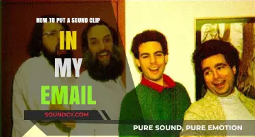 Effortlessly Add Audio: A Guide to Including Sound Clips in Emails