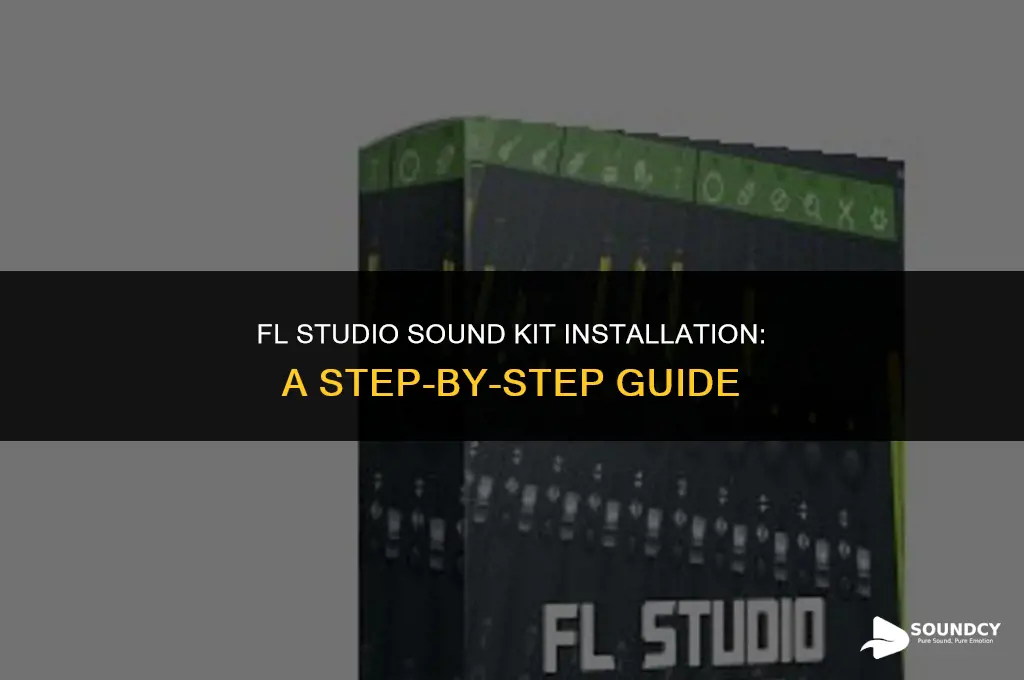 how to put a sound kit in fl studio