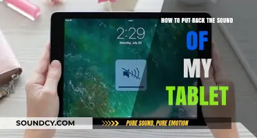 Troubleshooting Tablet Audio: A Step-by-Step Guide to Restore Sound