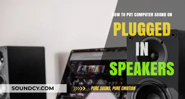 Effortless Audio: Connect Your Computer Sound to Speakers