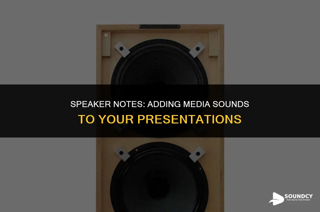 how to put media sounds on speaker note 8