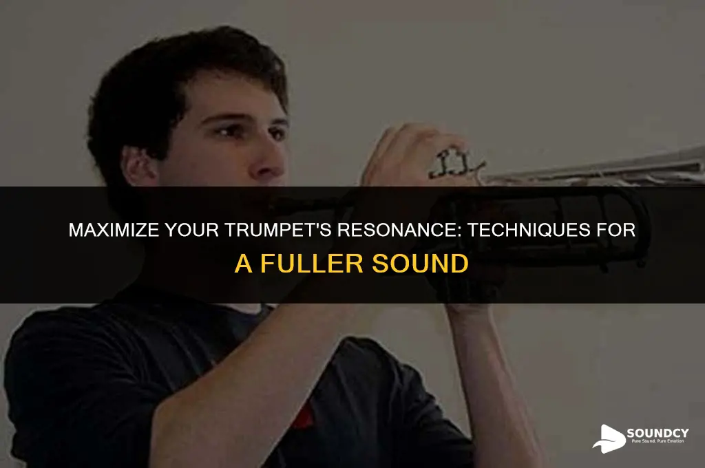 how to put more air behind your trunpet sound