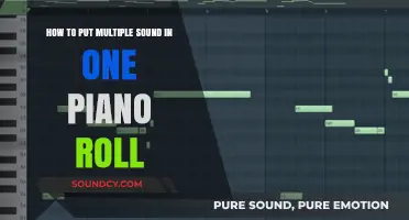 Harmonizing Melodies: The Art of Layering Sounds in a Single Piano Roll